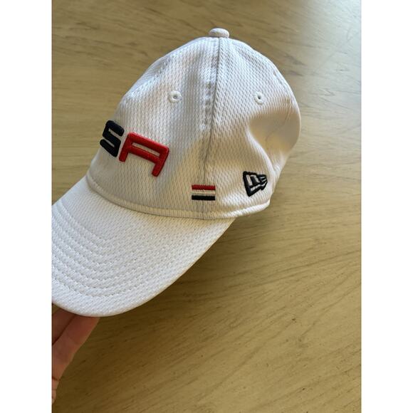 USA HAT Ryder Cup Practice Rounds New Era 9TWENTY White golf hat Women’s America main image 7